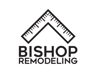 BISHOP REMODELING logo design by daanDesign