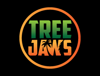 Tree jaws logo design by Suvendu