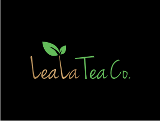 LeaLa Tea Co. logo design by wa_2