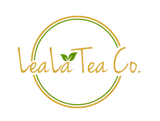 LeaLa Tea Co. logo design by gilkkj