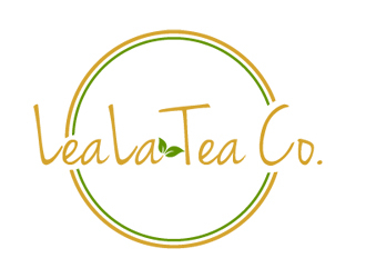 LeaLa Tea Co. logo design by gilkkj
