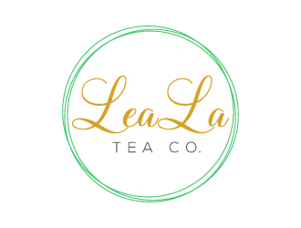 LeaLa Tea Co. logo design by MUSANG