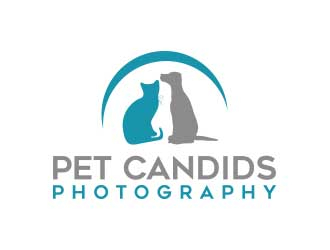 Pet Candids Photography logo design by daanDesign