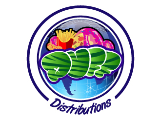 Puff Distributions logo design by Suvendu