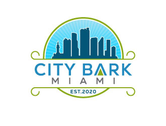 city bark miami logo design by aryamaity