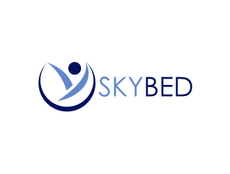 SKYBED logo design by rief