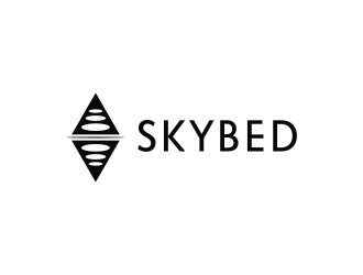 SKYBED logo design by thegoldensmaug