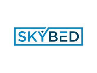 SKYBED logo design by p0peye