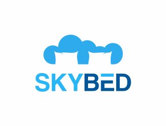 SKYBED logo design by up2date