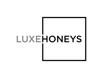Luxe Honeys logo design by p0peye