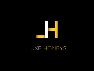 Luxe Honeys logo design by pilKB