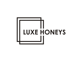 Luxe Honeys logo design by blessings
