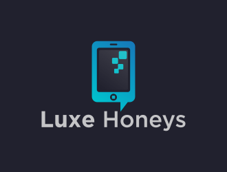 Luxe Honeys logo design by goblin
