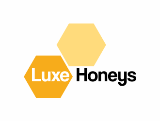Luxe Honeys logo design by up2date