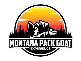 Montana Pack Goat Experience  logo design by Moon