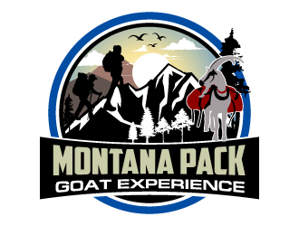 Montana Pack Goat Experience  logo design by uttam