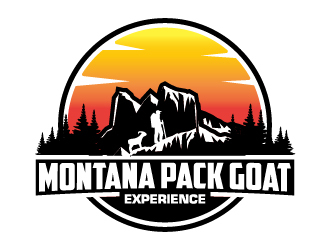 Montana Pack Goat Experience  logo design by Moon