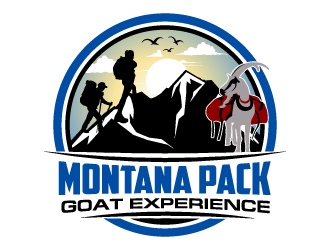 Montana Pack Goat Experience  logo design by uttam