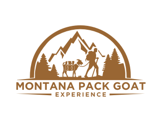 Montana Pack Goat Experience  logo design by protein