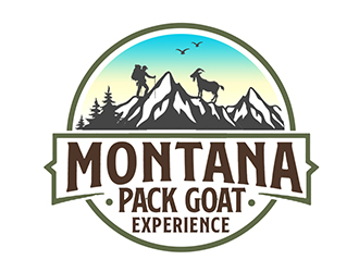 Montana Pack Goat Experience  logo design by PrimalGraphics