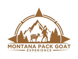 Montana Pack Goat Experience  logo design by protein