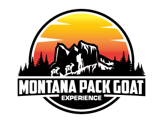 Montana Pack Goat Experience  logo design by Moon
