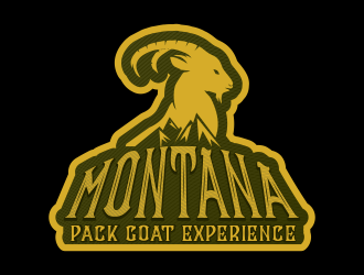 Montana Pack Goat Experience  logo design by MCXL