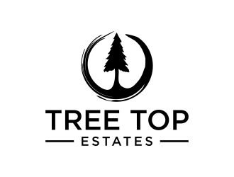 Tree Top Estates logo design by p0peye