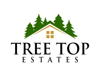 Tree Top Estates logo design by b3no