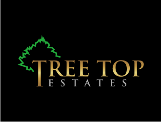 Tree Top Estates logo design by puthreeone