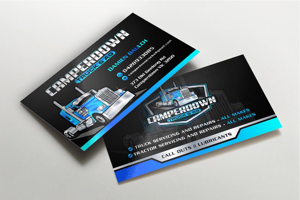 Camperdown Truck & AG logo design by Boomstudioz