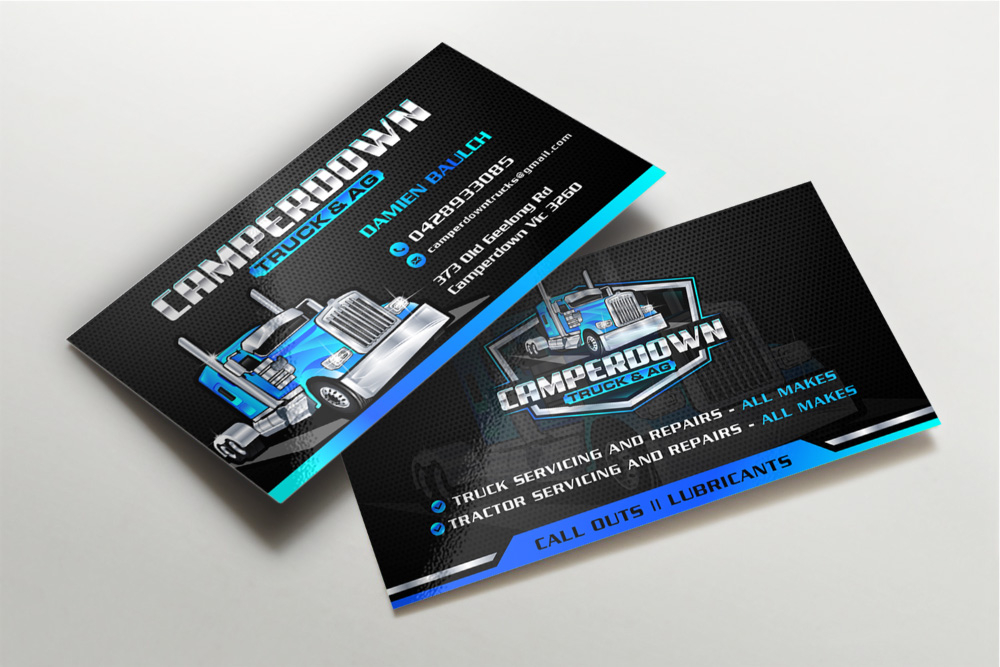 Camperdown Truck & AG logo design by Boomstudioz