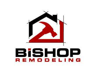 BISHOP REMODELING logo design by jaize