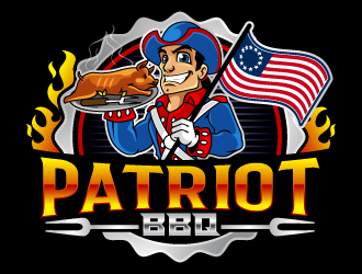 Patriot BBQ  logo design by dasigns