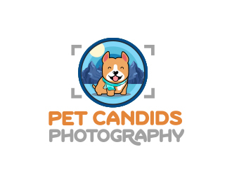 Pet Candids Photography logo design by adm3