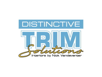 Distinctive Trim  logo design by gateout