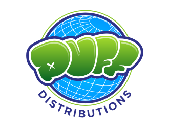 Puff Distributions logo design by GemahRipah