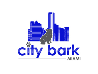 city bark miami logo design by uttam