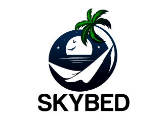 SKYBED logo design by Suvendu