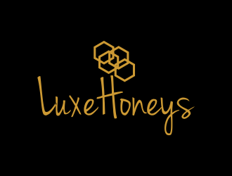 Luxe Honeys logo design by andayani*