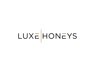 Luxe Honeys logo design by haidar