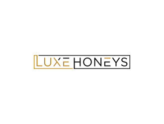 Luxe Honeys logo design by haidar