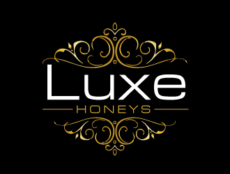 Luxe Honeys logo design by AamirKhan