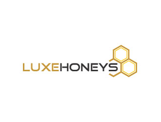 Luxe Honeys logo design by zinnia