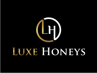 Luxe Honeys logo design by puthreeone