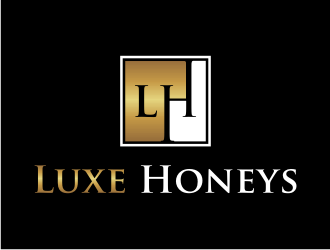 Luxe Honeys logo design by puthreeone