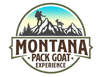Montana Pack Goat Experience  logo design by PrimalGraphics