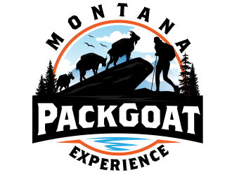 Montana Pack Goat Experience  logo design by scriotx