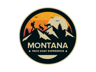 Montana Pack Goat Experience  logo design by czars