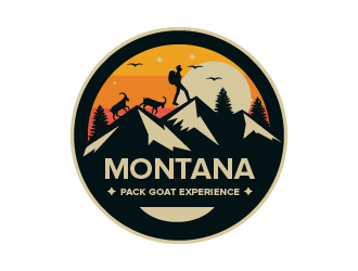 Montana Pack Goat Experience  logo design by czars